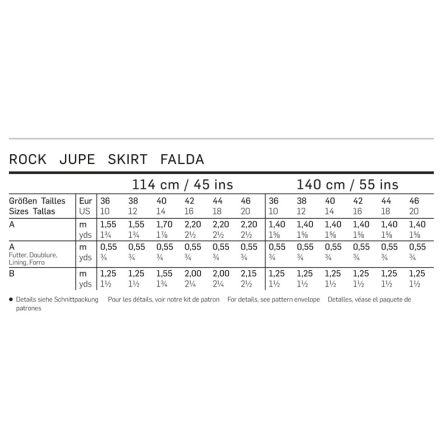 Jupe n°6648