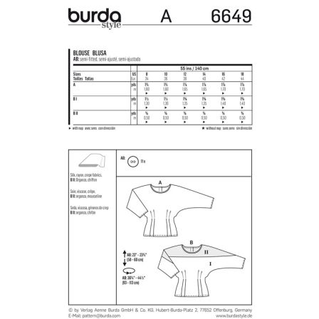 Blouse n°6649