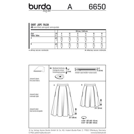 Jupe n°6650