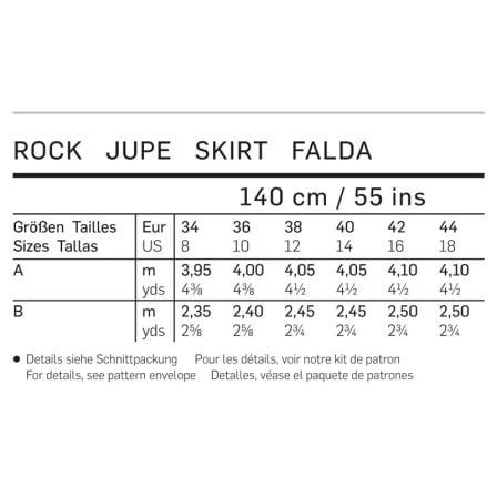 Jupe n°6650