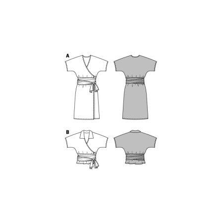Robe Croisée & Blouse Croisée n°6664