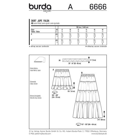 Jupe n°6666