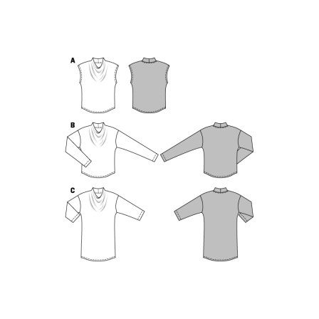 T-shirt encolure bénitier n°6695