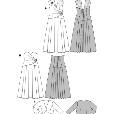 Robe corsage de mariée n°6710