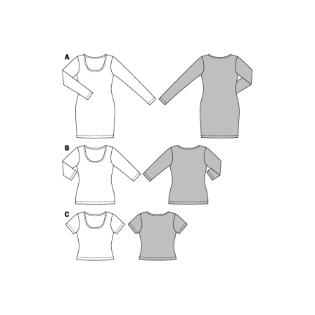 Robe tee-shirt n°6716
