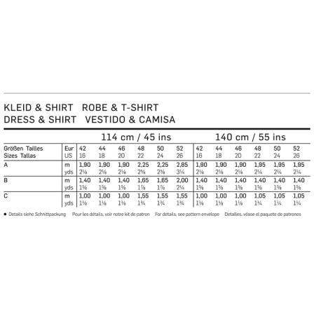 Robe tee-shirt n°6716