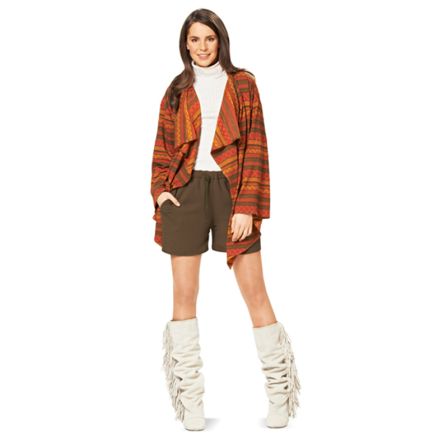 Veste tombé fluide n°6738