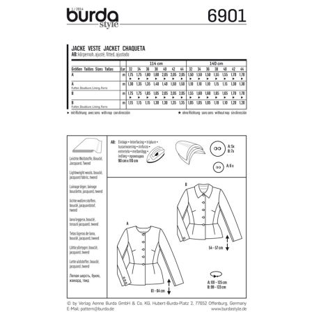 Veste ajustée n°6901