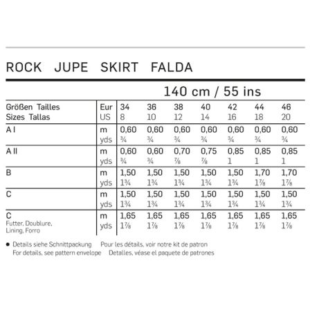 Jupe n°6904