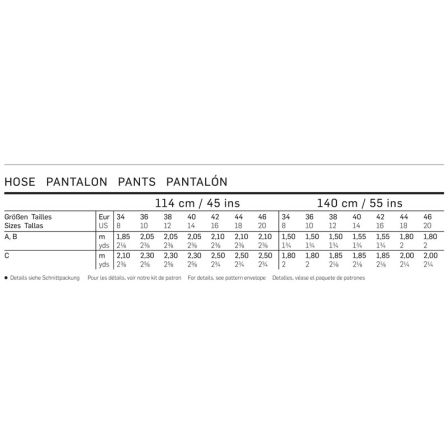 pantalon n°6907