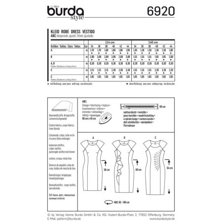Robe ajustée n°6920