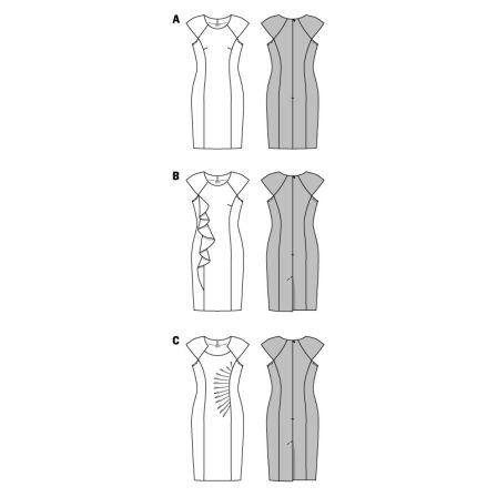 Robe ajustée n°6920