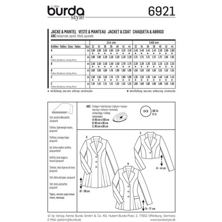 Veste & manteau n°6921