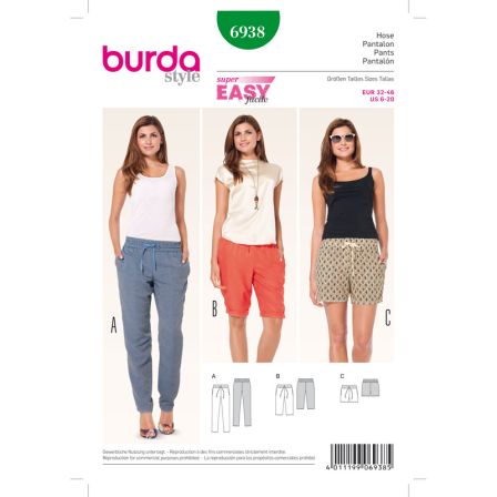 Pantalon semi-ajusté n°6938