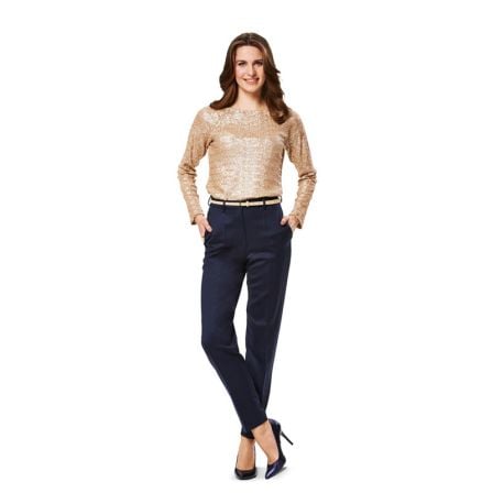 Pantalon carotte n°6981