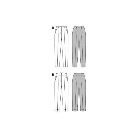 Pantalon carotte n°6981