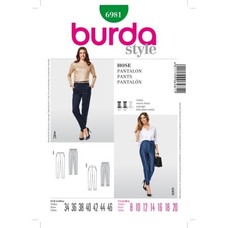 Pantalon carotte n°6981