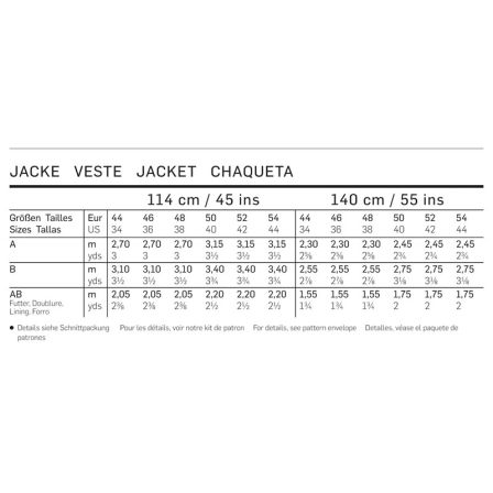 Veston n°6993