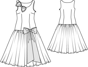 Robe de bal York n°06 de Burda Vintage Automne Hiver 2014