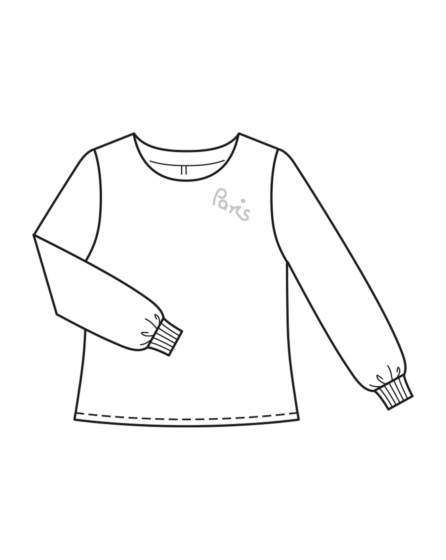 Blouses en popeline n° 4 | Burda Easy n°1  Jan-Fév/2023