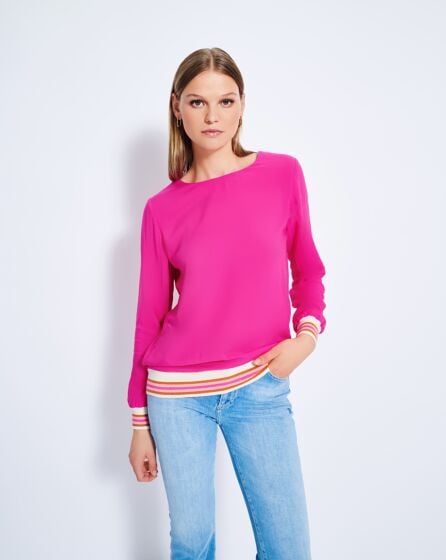 Blouses en popeline n° 4 | Burda Easy n°1  Jan-Fév/2023