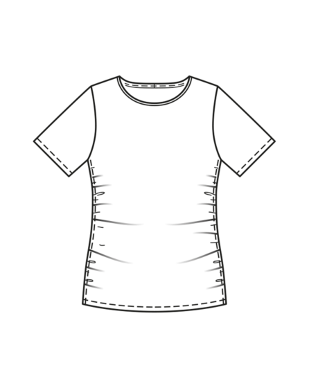 Top en jersy n°121 | Burda Style 02/23
