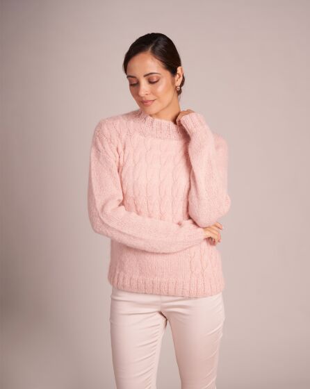 Pullover en torsades #10 | Burda Mailles n°20 - 2023