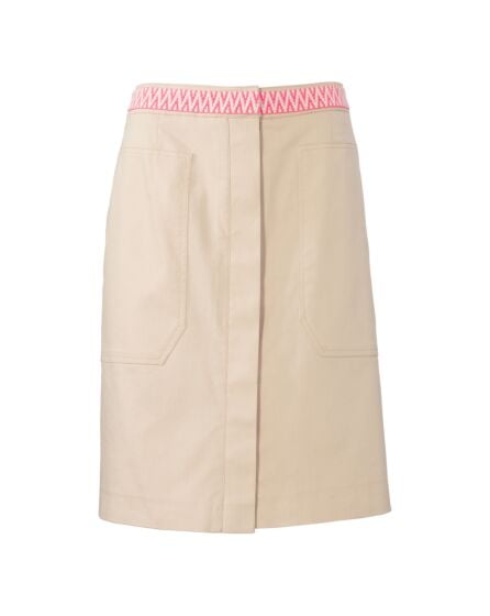 Jupe avec galon en coton n°112 | Burda Style 03/23