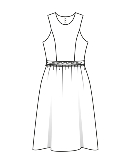 Robe en coton n°120 | Burda Style 03/23