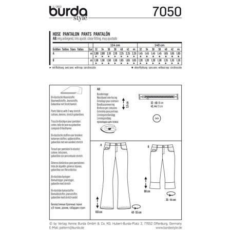 Pantalon slim n°7050
