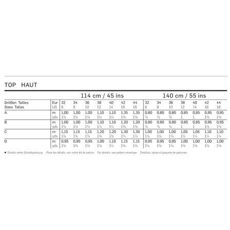 tops chics n°7051