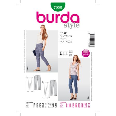 Pantalon étroit n°7058