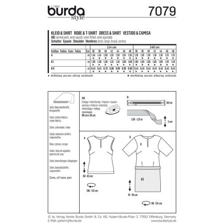 Robe & tee shirt n°7079