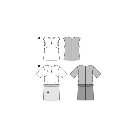Robe & tee shirt n°7079