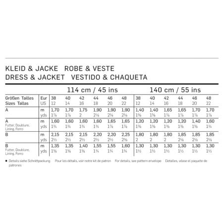 Robe & veste n°7115