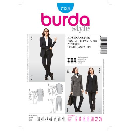 Ensemble pantalon n°7134