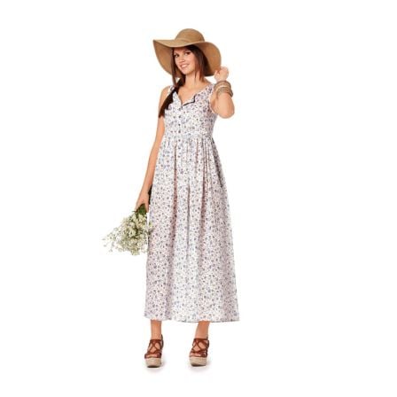 Robe années 70 n°7224
