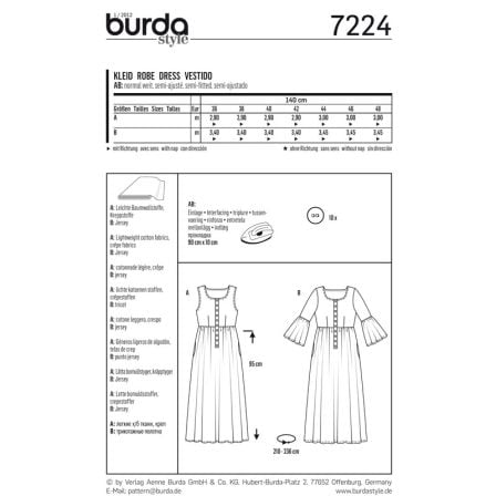 Robe années 70 n°7224
