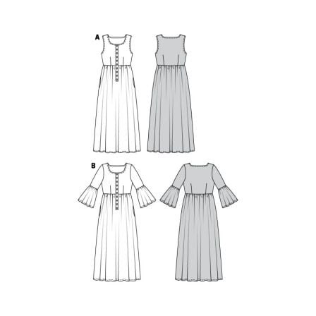Robe années 70 n°7224