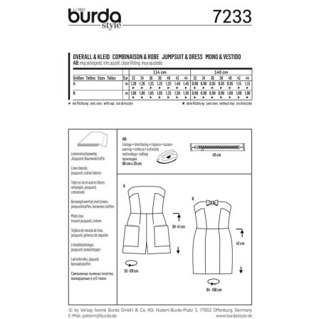 Combinaison & petite robe n°7233