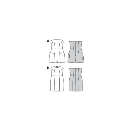 Combinaison & petite robe n°7233