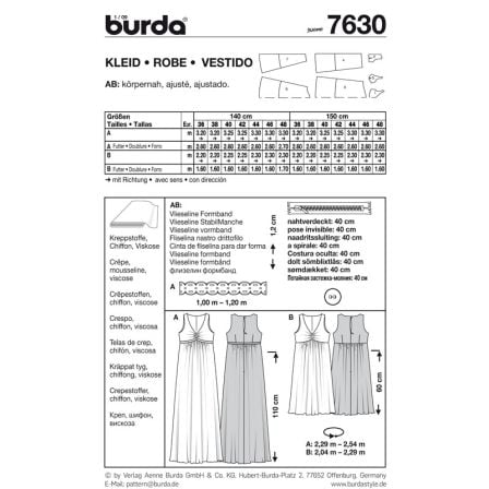 Robe couture n°7630