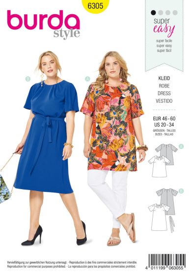 Tee-shirt et robe n°6305