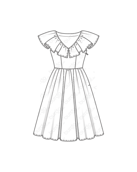 Robe n 123 de Burda Style Mai 2019