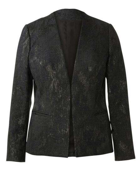 Veste col V n°6258