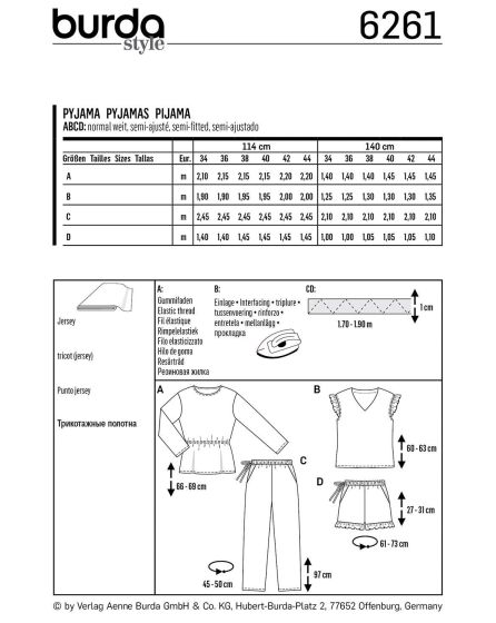 Pyjama  n°6261