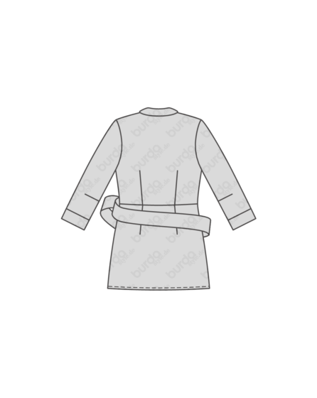 Blouse cache-cœur n°6285