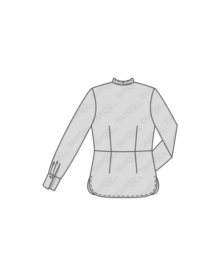 Blouse cache-cœur n°6285