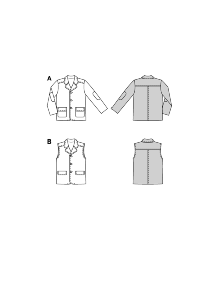 Veste & gilet n°9234 Automne/Hiver 2023