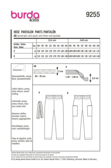 Pantalon n°9255 Automne/Hiver 2022